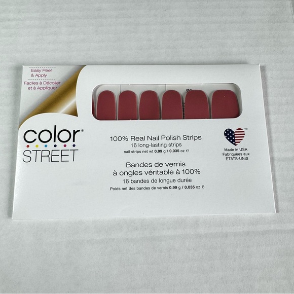 *Retired* Color Street: No Way San Jose | Dusty Pink Pale Pastel Spring Fall - Picture 3 of 12